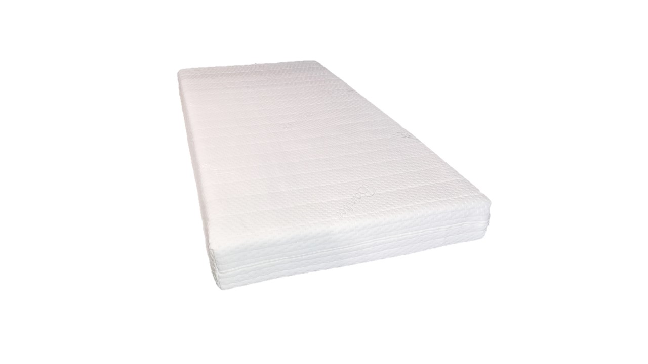 Matelas mousse HR40 avec housse en fibre de bambou 90x200x17cm